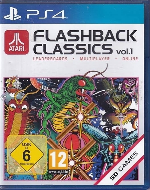 Atari - Flashback Classics Vol 1 - PS4 (B Grade) (Genbrug)
